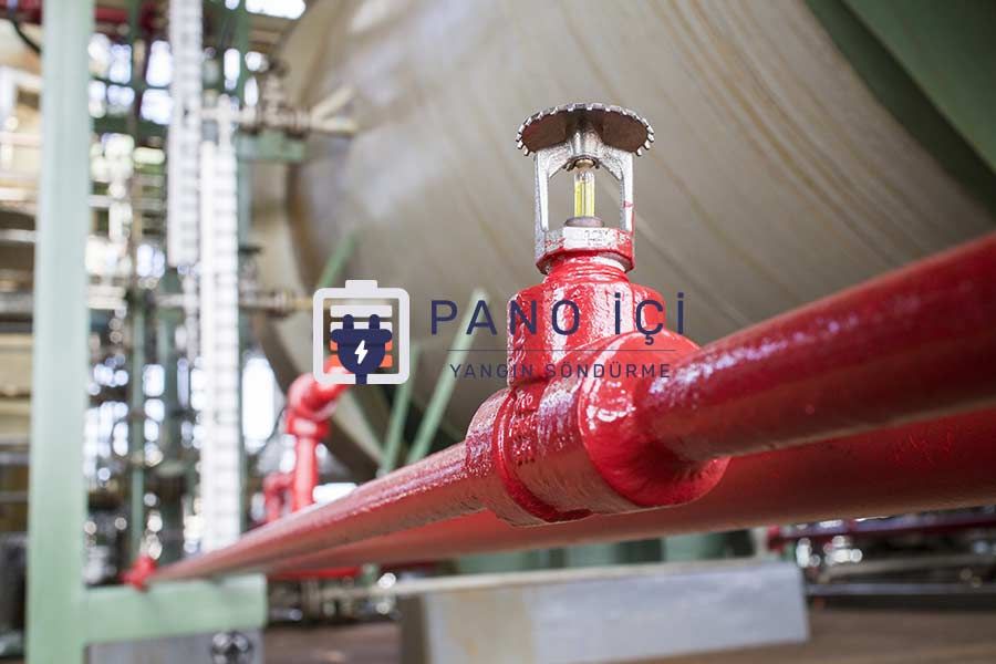 Sprinkler Yangın Söndürme Sistemleri Boru Çapı - Panoiçi Söndürme COM TR